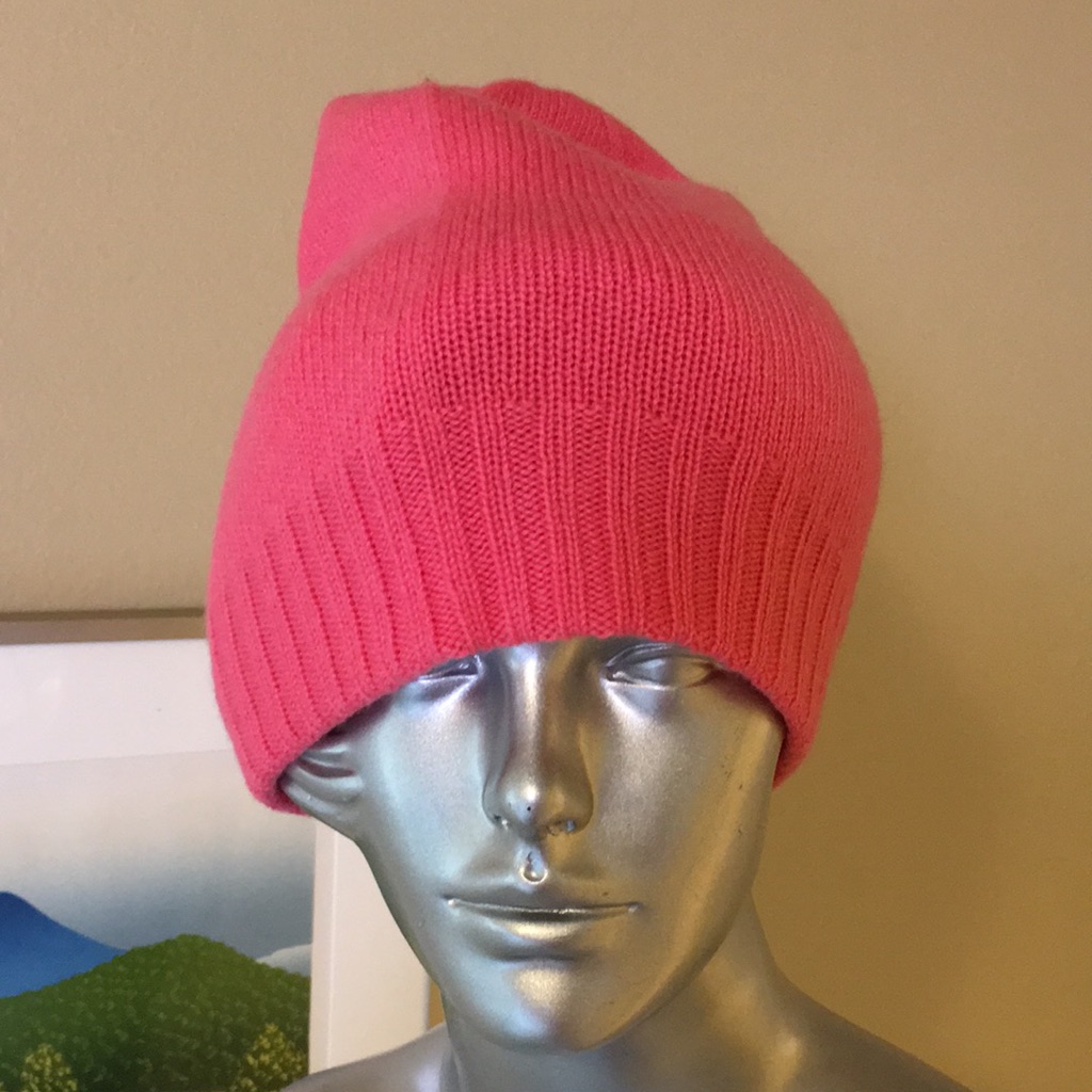 100% Cashmere Knit Beanie Reversible By St. Bernard — image 2 of 8